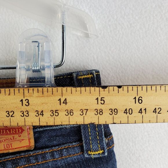 Lucky Brand Jeans Womens 6/28 Lola Boot Cut Blue Dark Wash Denim Casual Preppy - Picture 4 of 16